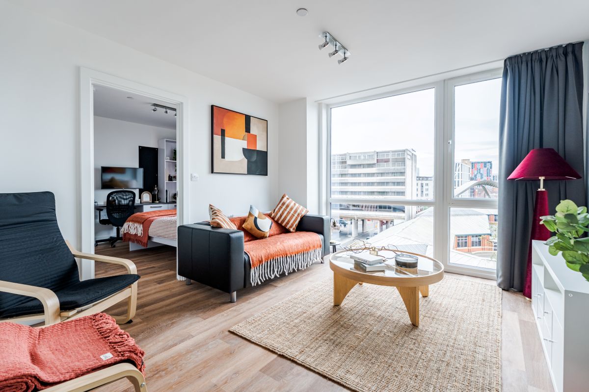 2 bed apartment at code fairfax street