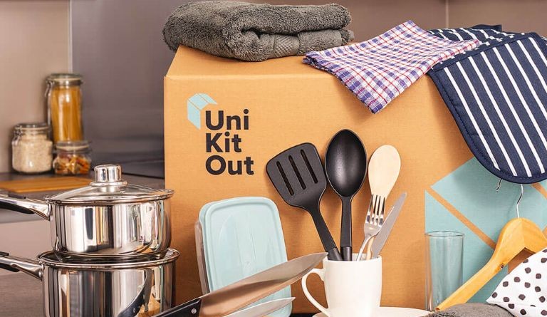unikitout box with kitchen essentials